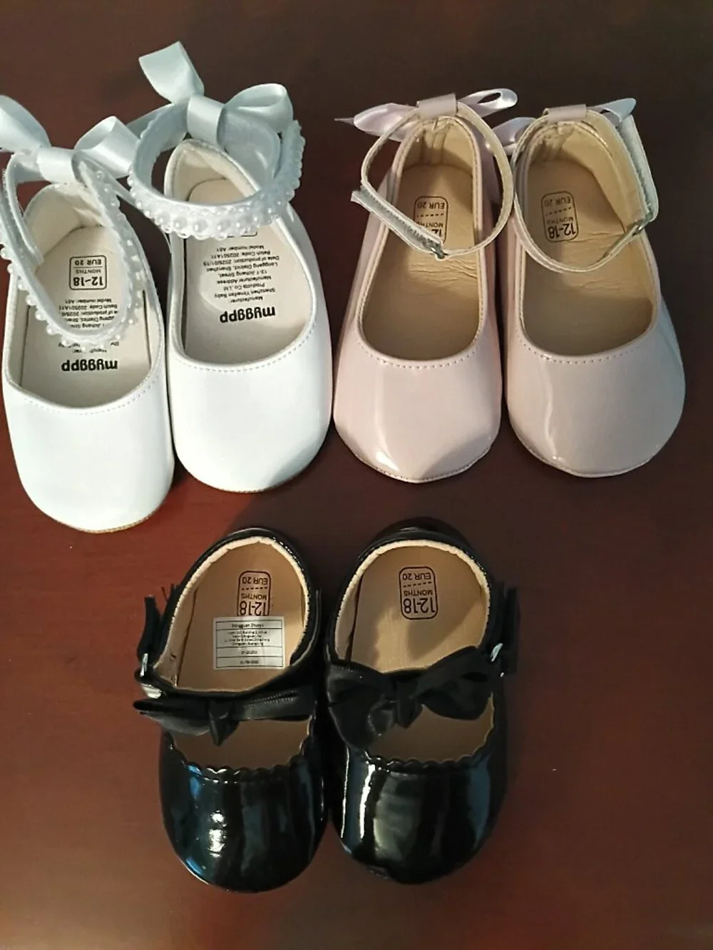 Girls Infant Dress up shoes, walking shoes, dress shoes, princess shoes
